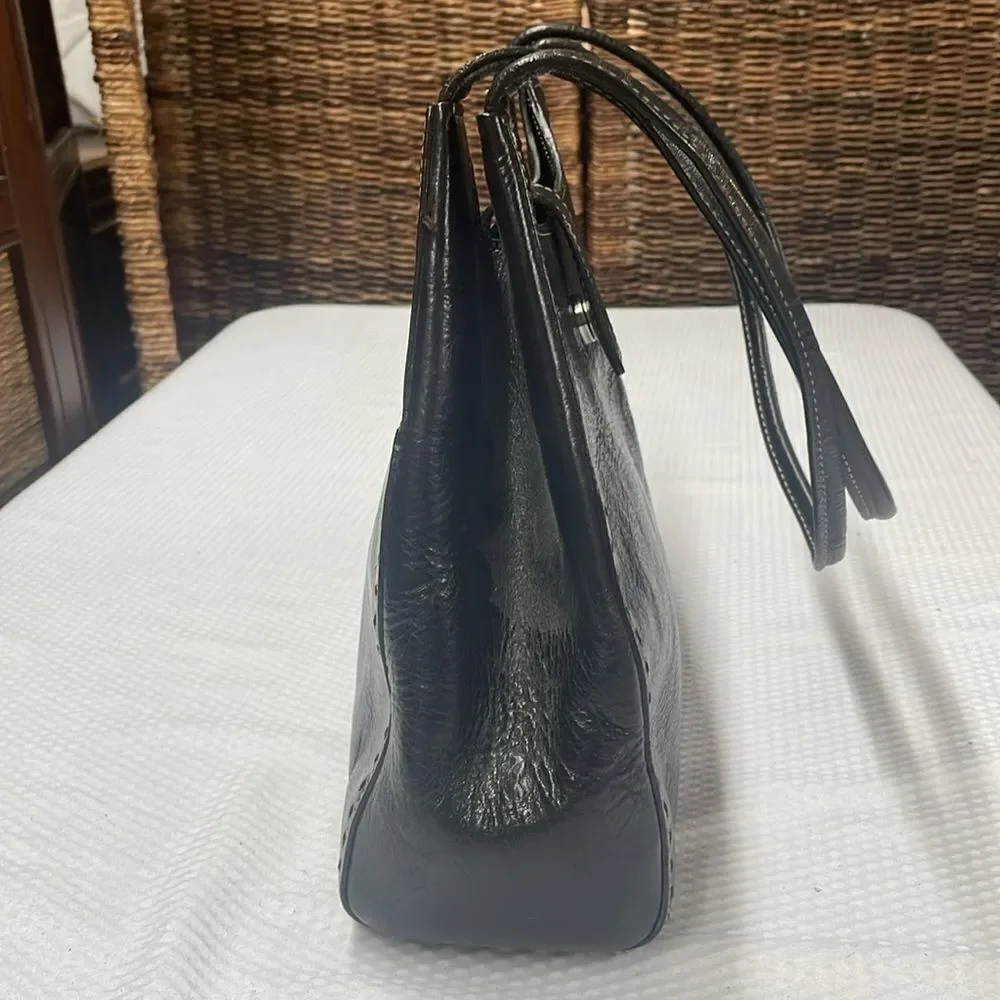 Fossil Black Leather Shoulder Bag - Picture 3 of 14